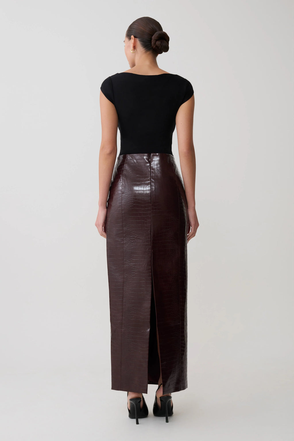 Romana Short Sleeve Mesh Top - Black