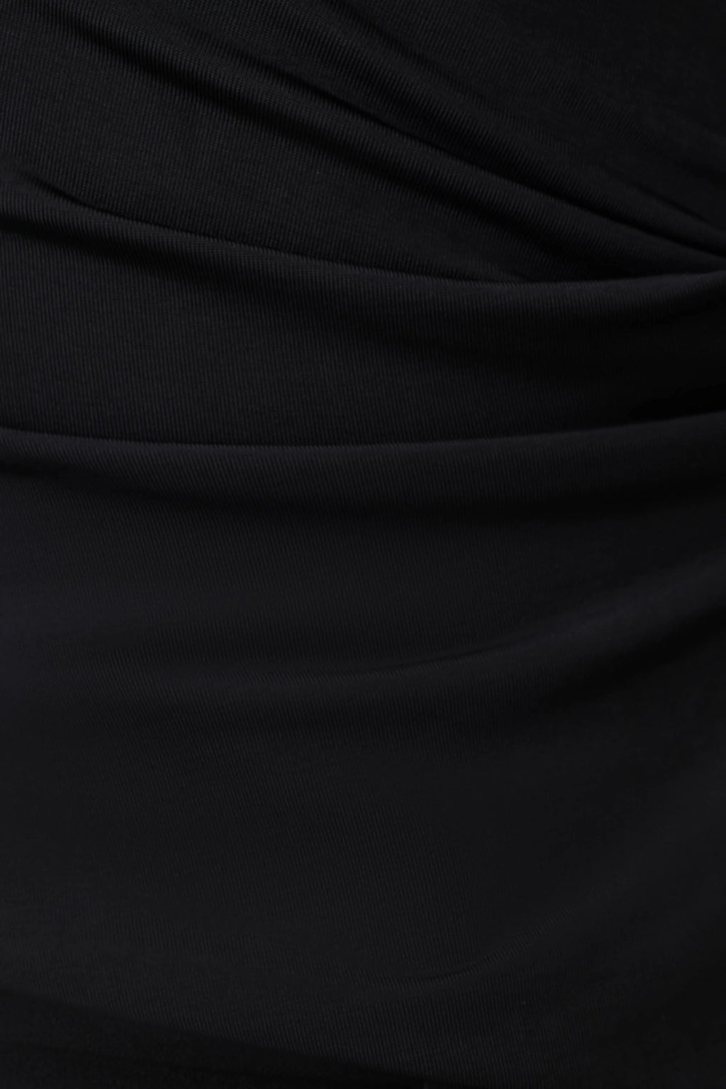 Millie Twist Sleeveless Top - Black