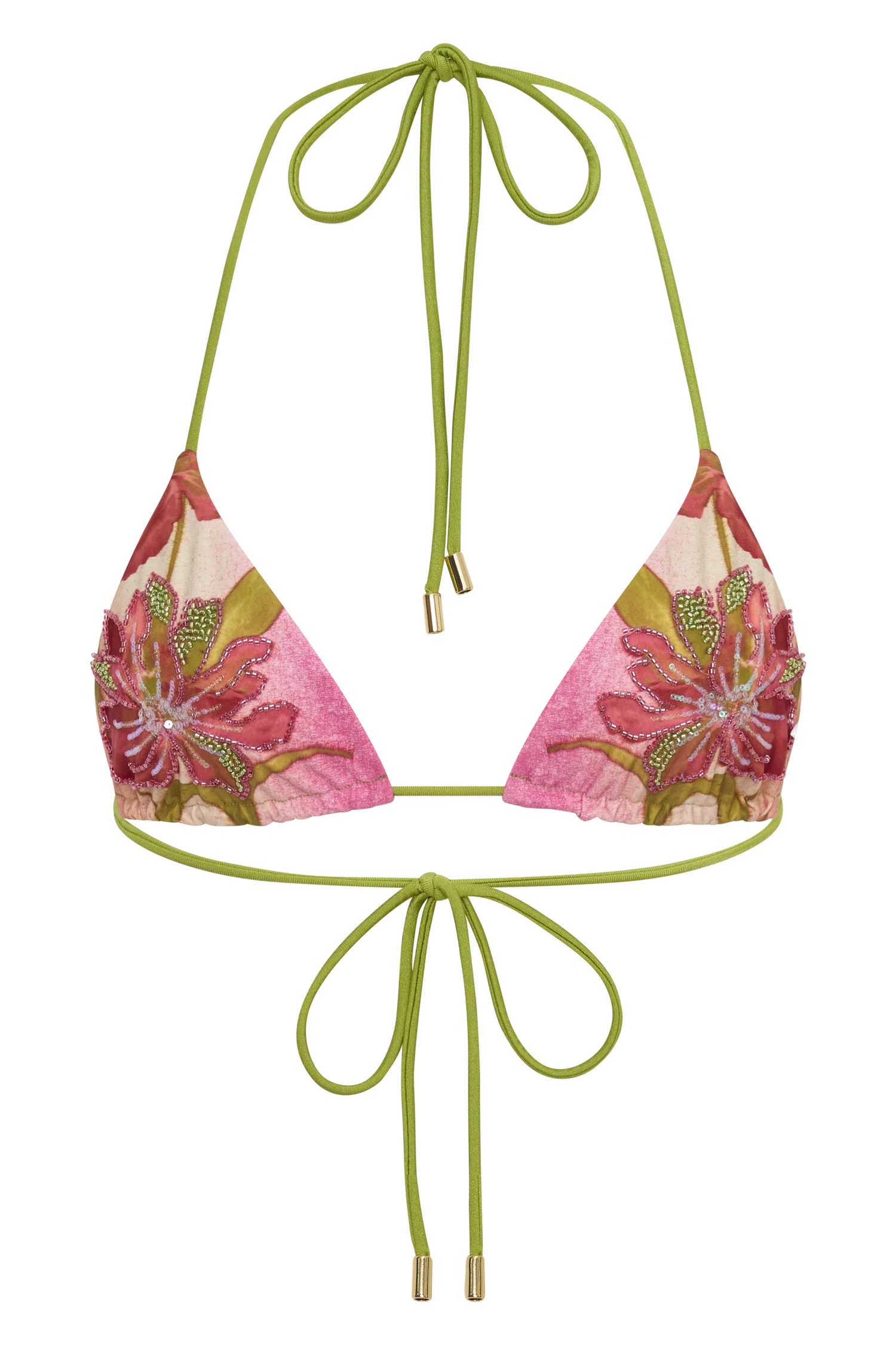 Blossom Classic Triangle Bikini Top - Camillea Flower Print