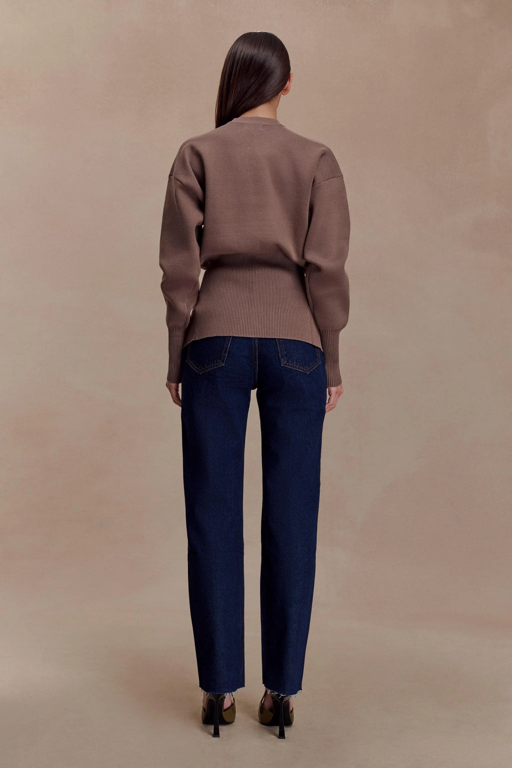 Tina Mom Jean - Indigo Blue