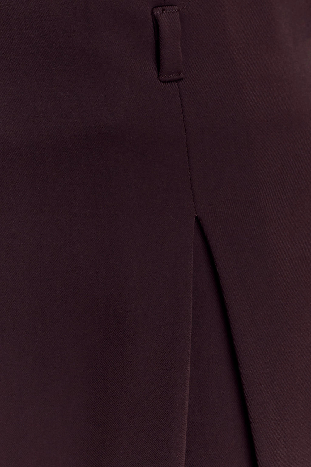 Simone Pleated Suiting Short - Dark Chocolate