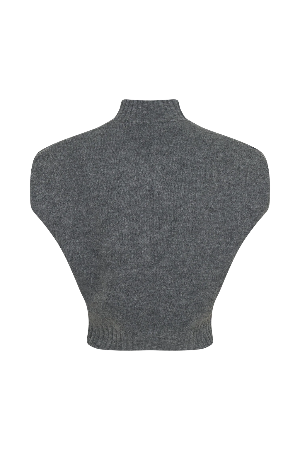 Niko Knit Oversized Top - Charcoal