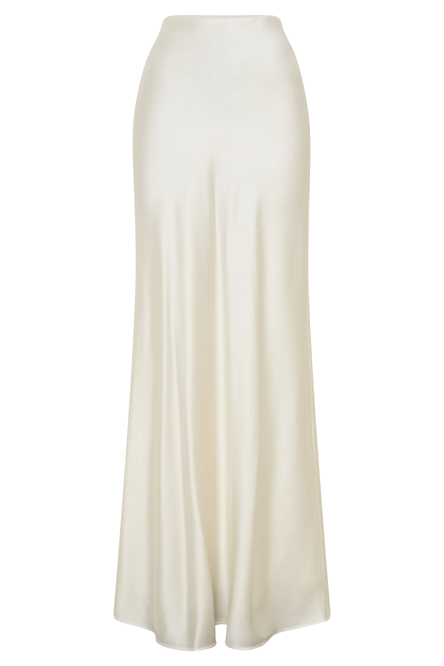 Sabrina Silk Blend Maxi Skirt - Ivory